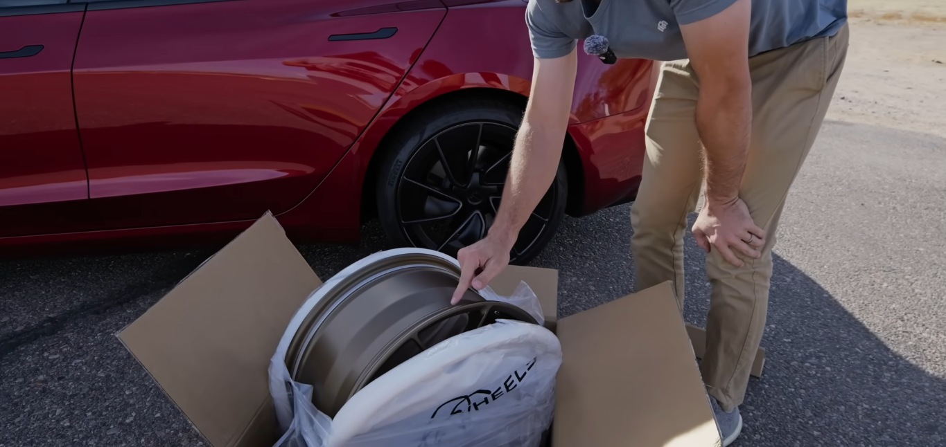 tesla model 3 wheel